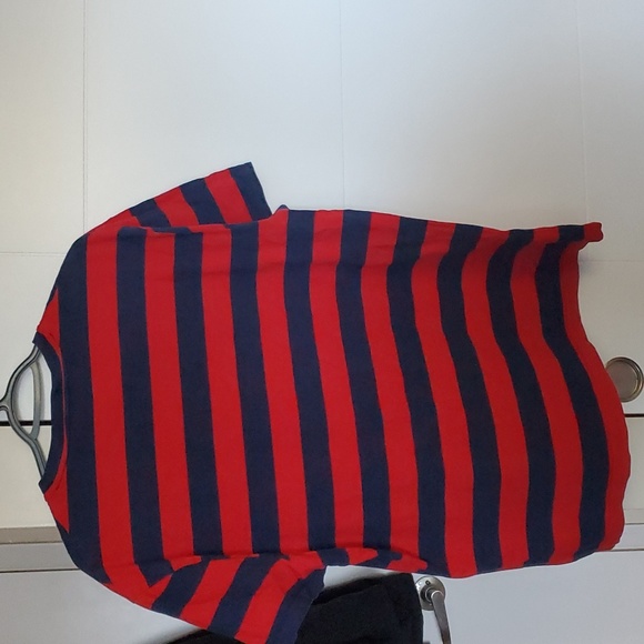 Polo by Ralph Lauren Size L Red Navy Tee Shirt - Picture 4 of 4